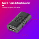 2pcs Mini USB 3.1 Type C Female to Female Coupler Extension Connector Adapter
