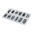 75pcs Replacement Letters & Numbers Symbols black for A4 Cinema Letter Ligh W4V5