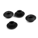 Pack of 4 Black Nylon Mooring Deck Fitting Accessories for Kayak Canoe Boat