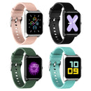 IP67 Bluetooth Heart Rate Monitor Sleep Monitor Smart Watch  Pink