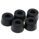 5 Pack 33x19mm Furniture Cabinet Round Rubber Case Feet Anti-Slip Circular