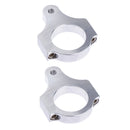 2x Motorcycle Aluminum Steering Damper Fork Frame Mounting Clamp Bracket 38m