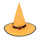 Halloween Decorations Outdoor 8Pcs Hanging Lighted Glowing Witch Hat Decora