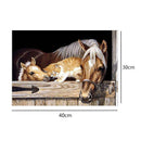 5D Horse Diamond Embroidery Painting Rhinestone Cross Stitch Home Decor