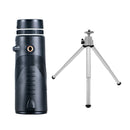 40X60 Zoom Optical HD Lens Monocular Telescope+ Tripod+ Clip For Phone