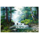 Forest River DIY Full Drill Diamond Painting Embroidery Cross Stitch Mosaic