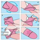 5pcs/Set Silicone Nail Art Soak Off Clip Cap Set UV Gel Polish Remover Wrap Tool