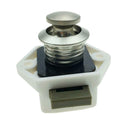 Camper Car Push Lock RV Caravan Boat Drawer Latch Button Lock (5200-WN) A