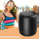 Bluetooth Speakers, Portable Small Wireless Speaker Mic Built-in Black Z6P7