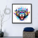 5D DIY Full Drill Diamond Painting Colorful Tiger Cross Stitch Embroidery