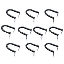 10Pack Telephone Phone Cable Lead RJ11 to RJ11 Plug Curley Connector 2m