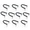 10Pack Telephone Phone Cable Lead RJ11 to RJ11 Plug Curley Connector 2m