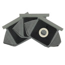 1x vacuum cleaner filter bag suitable for all vacuum cleaners, 11x10 cm
