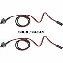 2 Pack 2 Pin SW PC Power Cable on/Off Push Button ATX Computer Switch Wire  L5L1