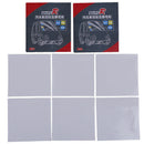6 pcs/lot Car Electrostatic Paste Film Windshield Patch Inspection License P -Q