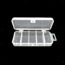 Plastic Fishing Box 5 Fishing Spots Lures Box