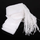 100pcs Empty Teabags String Heat Seal Filter Paper Herb Tea Bag 5.5 x7CM