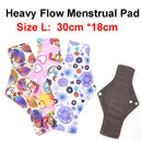 30*18 Bamboo Cloth Washable Reusable Menstrual Sanitary Maternity Mama Pads Z