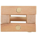 Classical Wooden Puzzle Toys Pole Ming Lock Luban Lock