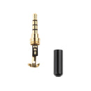 5 Pieces 3.5mm 4 Pole Jack Plug For Audio and Video Soldering End