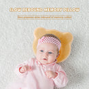 Newborn Baby Pillow Prevent Flat Head Nursing Pillow Sleep Support (Yellow) A