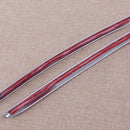 4x Front Air Inlet Grille Trim Fit for Mercedes-Benz A Class W177 19 Chrome