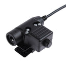 U94 PTT Cable Military Adapter Z113 for Mobile Phone 3.5mm Plug