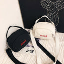 Canvas Handbag Mini Single Shoulder Bag Crossbody Messenger Bags Women Bag