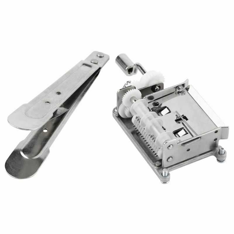 Diy Music Box Tune Hand Crank 15 Notes Music Instrument Set With 20 Pcs Bla J9M7