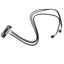 1Pc computer front panel usb 2.0 audio port cable motherboard connection cable3C