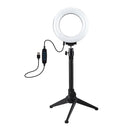 4.7" Phone Selfie LED Ring Light with Stand For Tiktok Makeup Video Live