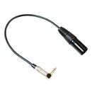 90 Degree Right Angle Auxiliary Cable Public Audio Transfer Line Microphone