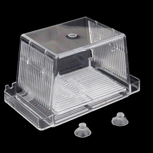 Aquarium Fish Tank Guppy Double Breeding Breeder Rearing Trap Box Hatchery Delux