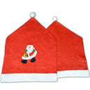 2020 Christmas Decoration Chair Covers Dining Seat Santa Claus Home Party New