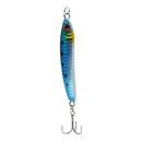 12cm 40g Blue Metal Sequins Baits Fishing Lure Pike Salmon Bass Trout Lure