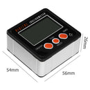 Magnetic Digital Protractor Angle Finder Bevel Level Box Inclinometer Meter Intr
