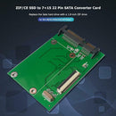 1.8 inch ZIF/CE SSD to 7+15 22 Pin SATA Male Converter Card Adapter Board