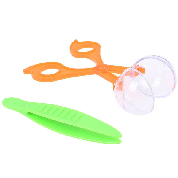 Children School Plant Insect Biology Study Tool Set Plastic Scissor Clamp  OZ