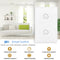 2 Gang WiFi Smart Light Wall Switch Touch Panel Voice Control US Standard A