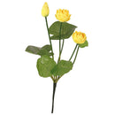 Artificial Flowers Silk Flower Foral Decor Flower Table Arrangement Yellow