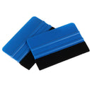 Vinyl Film Card Squeegee Car Foil Wrapping Suede Felt Scraper Window Tint Tool!c
