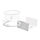 Self Adhesive Hair Dryer Holder, Wall Mounted Hairdryer Hanging Rack with P V5I1