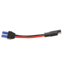 Solar Battery SAE To EC5 Female Adapter Chargers Extension Cable Connector Wire