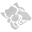 Christmas Snowman Metal Die Cutting Stencils DIY Scrapbooking Album DecorativeME
