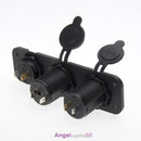 Cigarette Lighter Socket Splitter 12V Dual USB Charger Power Adapter Outlet Car