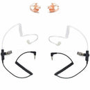 3.5mm Police Listen Only Acoustic Tube Earpiece with One Pair Medium Earmol K7F7