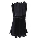 100Pcs Durable Silverline Pack Black Hook Loop Cable Cord Ties Tidy Straps Del