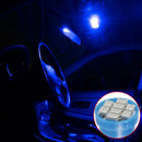 13Pcs Car Blue Light Interior LED Lights For Dome License Plate Lamp 12V Kit JR