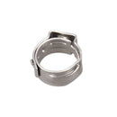 10 pcs Stainless Steel Ear Clamp Clips Air Silicone Water Fuel Hose Pipe Ju
