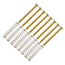16x Replacement Electric Guitar Humbucker Pickup Ring Frame Screws&Springs